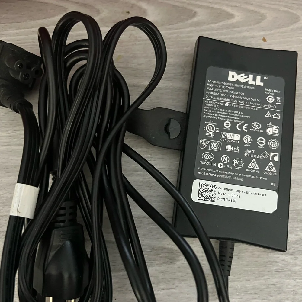 Dell charger for model FA 65 NE1-00.